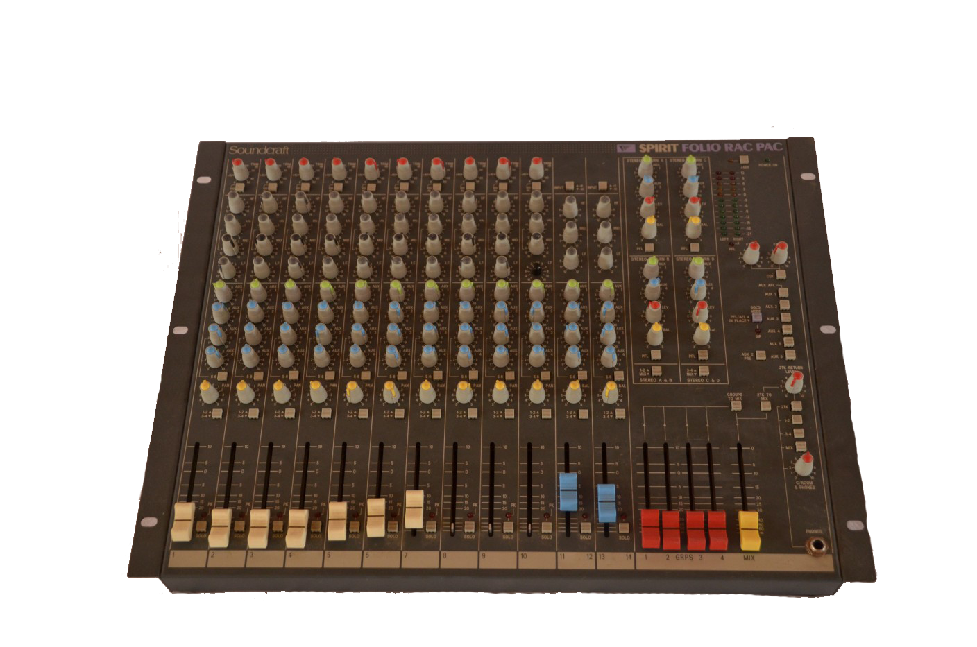 Music2Move assortiment Soundcraft PA paneel
