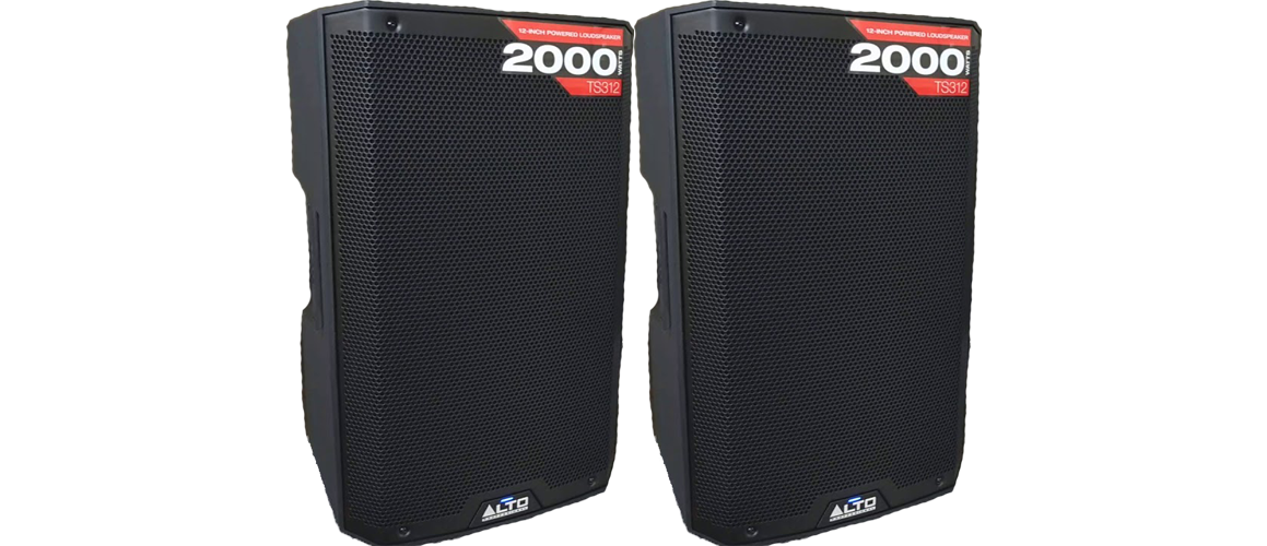 Music2Move assortiment Alto actieve luidsprekers 2000W