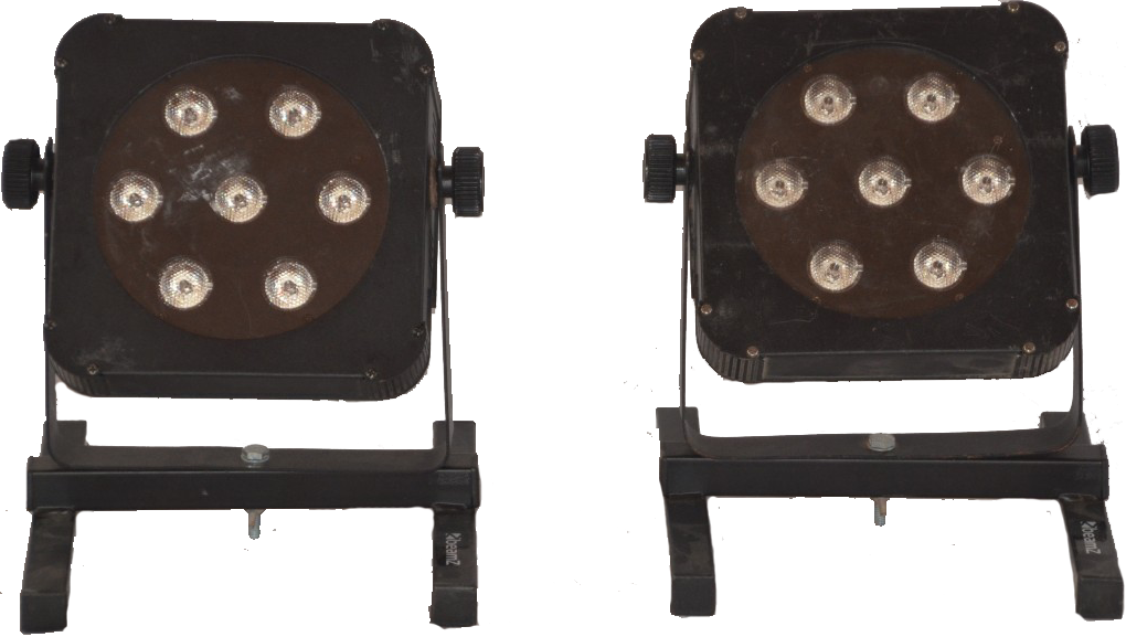 Music2Move assortiment uplighters
